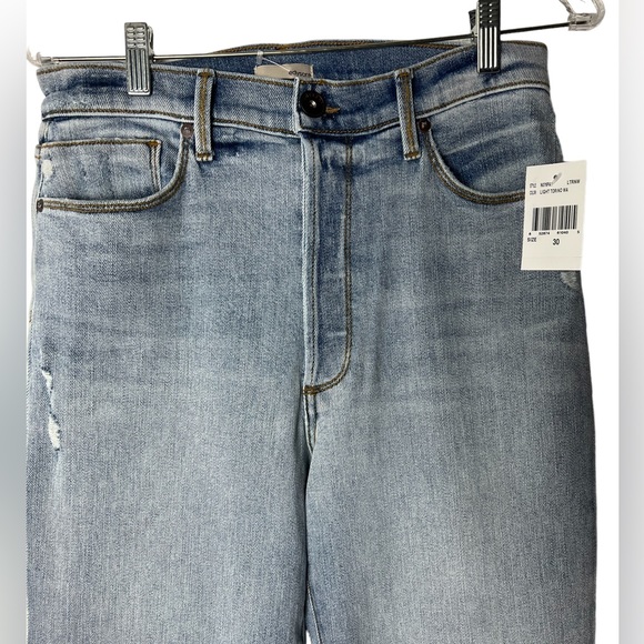 Oliver edyson brand High Rise Straight Crop Light Torino wash Jeans - Picture 3 of 12